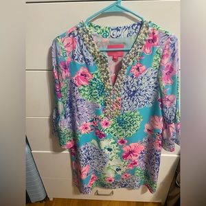 Lilly Pulitzer Elenora silk dress